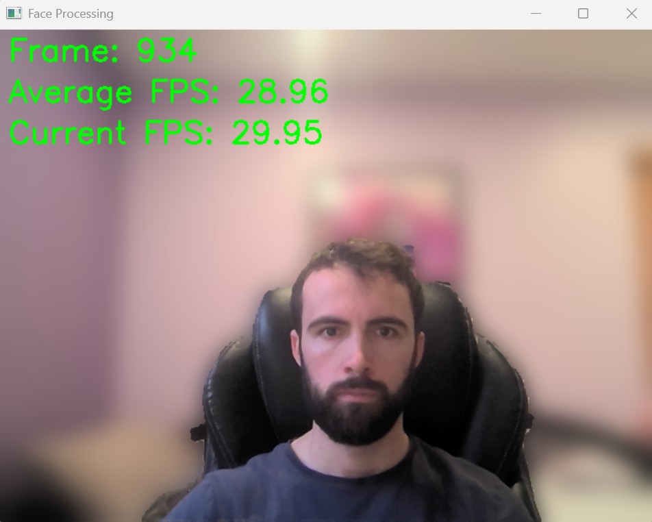 Program Demo with Facial Regions